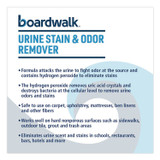 BOARDWALK 4835 Urine Stain and Odor Remover, Fresh Mint Scent, 32 oz, 12/Carton
