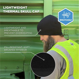 Tenacious Holdings, Inc Ergodyne 16908 Ergodyne 6813 Skull Cap Helmet Liner