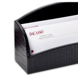 Dacasso Limited, Inc Dacasso A2208 Dacasso Crocodile Embossed Leather Letter Holder