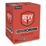 KEURIG DR PEPPER revv® 6873 NO SURRENDER K-Cup, Dark Roast, K-Cup, 24/Box