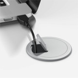 Bush Industries, Inc Bush Business Furniture HHD022WH Bush Business Furniture Hampton Heights 60W x 30D Executive L-Shaped Desk