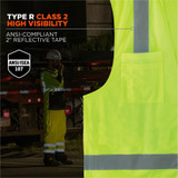 Tenacious Holdings, Inc Ergodyne 24509 Ergodyne GloWear 8249Z Hi-Vis Surveyors Vest