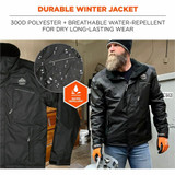Tenacious Holdings, Inc Ergodyne 41128 Ergodyne N-Ferno 6467 Winter Work Jackets
