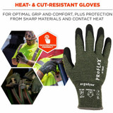 Tenacious Holdings, Inc Ergodyne 10336 Ergodyne Nitrile-Coated Cut-Resistant Gloves