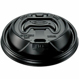 Dart Container Corporation Dart 12507114 Dart Black Plastic Reclosable Lids