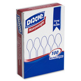 Georgia Pacific Corp. Dixie TH207CT Dixie Heavyweight Disposable Teaspoons Grab-N-Go by GP Pro