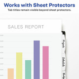 Avery Avery&reg; 16825 Avery&reg; Write & Erase Pocket Plastic Dividers