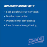Genuine Joe 10322 Genuine Joe 12 oz Paper Bowls