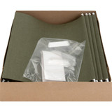 Business Source 17533 Business Source 1/5 Tab Cut Letter Recycled Hanging Folder