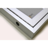 Ghent Manufacturing, Inc Ghent PA12418VX-193 Ghent 1 Door Enclosed Vinyl Bulletin Board with Satin Frame