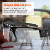 Tenacious Holdings, Inc Skullerz 52080 Skullerz Dagr In/Outdoor Safety Glasses
