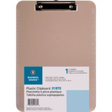 Business Source 01870BD Business Source Flat Clip Plastic Clipboard