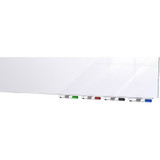 Ghent Manufacturing, Inc Ghent ARIASM44WH Ghent Aria Low Profile Glass Whiteboard