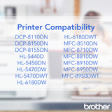 Brother Industries, Ltd Brother TN7502PK Brother TN-750 Original High Yield Laser Toner Cartridge - Twin-pack - Black - 2 / Box