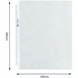 Business Source 74550 Business Source Top-Loading Poly Sheet Protectors