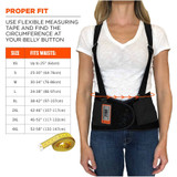 Tenacious Holdings, Inc Ergodyne 11383 Ergodyne ProFlex 100 Economy Back Support Brace Tenacious Holdings, Inc Ergodyne 11383 Ergodyne ProFlex 100 Economy Back Support Brace