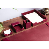 Dacasso Limited, Inc Dacasso D5202 Dacasso Bonded Leather Desk Set