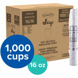 Dart Container Corporation Dart 12500152 Dart 16 oz Insulated Foam Cups