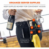 Tenacious Holdings, Inc Arsenal 13719 Arsenal 5716 Carrying Case (Pouch) Pen, Notepad, Handheld Device, Cell Phone, Money - Black