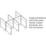 Ghent Manufacturing, Inc Ghent MP5448-20-8A Ghent Partition