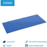 Bi-silque S.A MasterVision FM2401 MasterVision 2" Magnetic Dry Erase Strips