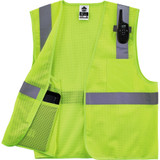 Tenacious Holdings, Inc GloWear 21021 GloWear 8210HL Mesh Hi-Vis Safety Vest