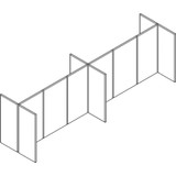 The HON Company HON BSXP7260GYGY HON Verse HBV-P7260 Panel