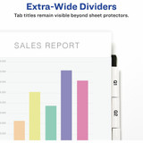 Avery Avery&reg; EW2135C Avery&reg; Big Tab Extra-Wide Insertable Dividers