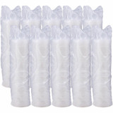 Dart Container Corporation Dart 12FTLS Dart Lift-n-Lock Coffee Cup Clear Lids