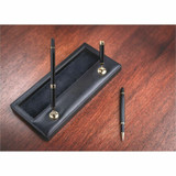 Dacasso Limited, Inc Dacasso A1004 Dacasso Double Pen Stand with Gold Accent