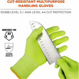 Tenacious Holdings, Inc Ergodyne 18013 Ergodyne 7040 Cut-Resistant Food-Grade Gloves