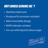 Genuine Joe 02201CT Genuine Joe Liquid/Lotion Soap Dispenser