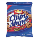 NABISCO FOOD GROUP NFG015480 Chocolate Chip Cookies - Single Serve, 2 oz Packets, 60/Carton