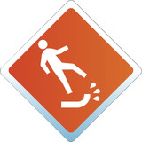 Floortex ECO123048AEP Ecotex&reg; Enhanced Polymer Rectangular Chair Mat with Anti-Slip Backing for Hard Floors - 30" x 48"