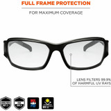 Tenacious Holdings, Inc Ergodyne 51005 Ergodyne THOR Anti-Scratch/Anti-Fog Safety Glasses