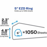 Avery Avery&reg; 79816 Avery&reg; Heavy-Duty View Purple 5" Binder (79816)