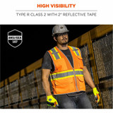 Tenacious Holdings, Inc Ergodyne 24579 Ergodyne 8246Z 2-Tone High-Visibility Safety Vest