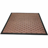 Floortex FR46090FPRBR Floortex Doortex&reg; Ribmat Brown Heavy-Duty Door Mat in - 24" x 36"