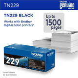 Brother Industries, Ltd Brother TN229BK Brother Genuine TN229BK Standard Yield Black Toner Cartridge