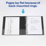 Avery Avery&reg; H311-15-BE Avery&reg; Durable Binder - DuraHinge