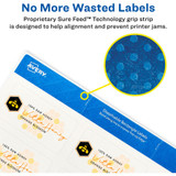Avery Avery&reg; 4224 Avery&reg; Dissolvable Rectangle Labels
