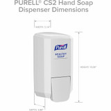 Gojo Industries, Inc Gojo&reg; 413106 Gojo&reg; CS2 Push-Style Hand Soap Dispenser