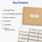 Avery Avery&reg; 6540 Avery&reg; Permanent Address Labels