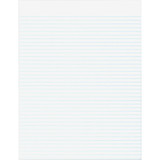 Business Source 50553 Business Source Glued Top Ruled Memo Pads - Letter