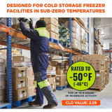 Tenacious Holdings, Inc Ergodyne 41247 Ergodyne N-Ferno 6475 Insulated Freezer Coveralls