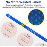 Avery Avery&reg; 22562 Avery&reg; Matte White Sure Feed Labels