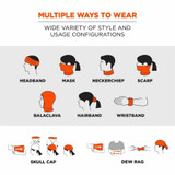 Tenacious Holdings, Inc Ergodyne 42108 Ergodyne 6485 Multi-Band Face Cover