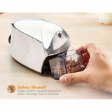 Stanley Black & Decker, Inc Bostitch EPS8CHROME Bostitch QuietSharp Executive Pencil Sharpener Stanley Black & Decker, Inc Bostitch EPS8CHROME Bostitch QuietSharp Executive Pencil Sharpener
