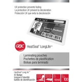 GBC 3202104 GBC HeatSeal LongLife Thermal Laminating Pouches GBC 3202104 GBC HeatSeal LongLife Thermal Laminating Pouches