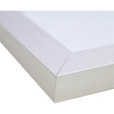 Ghent Manufacturing, Inc Ghent M1-46-4 Ghent M1-46-4 Porcelain Magnetic Whiteboard with Aluminum Frame